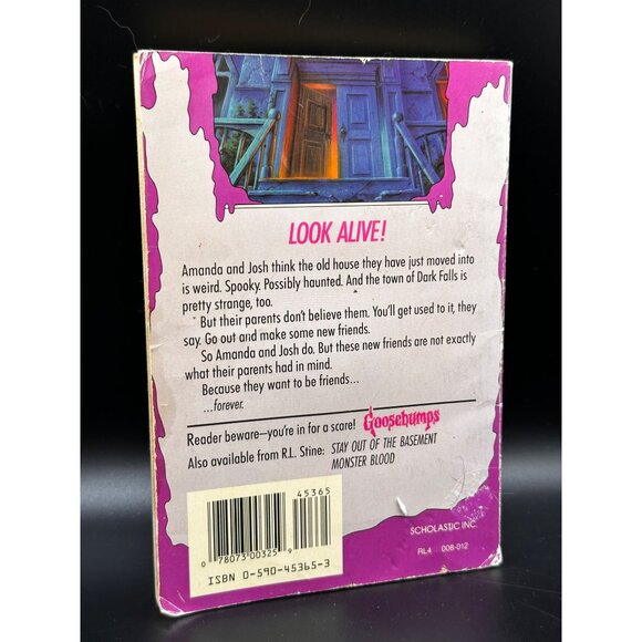 Goosebumps R.L. Stine Welcome to Dead House 1st Edition 2nd Printing READ - Picture 3 of 10